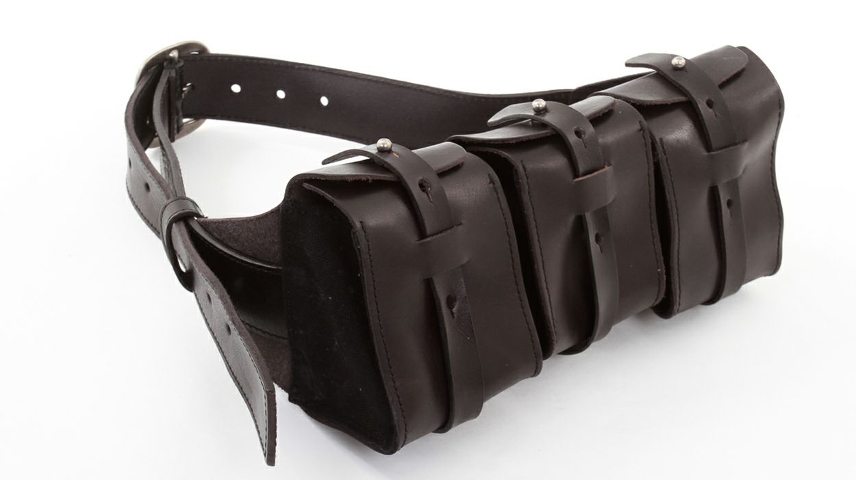 マガジンポーチ 男女兼用 本革 Horn Works 26719 | レザージャケット