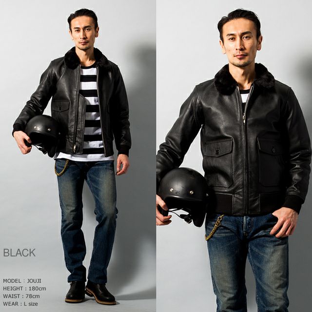 Horn Works 本革 G-1フライトジャケット メンズ ホーンワークス 3471 