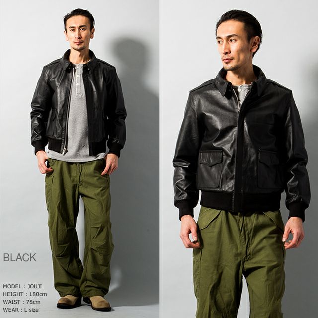 Horn Works 本革 A-2フライトジャケット メンズ ホーンワークス 3482  