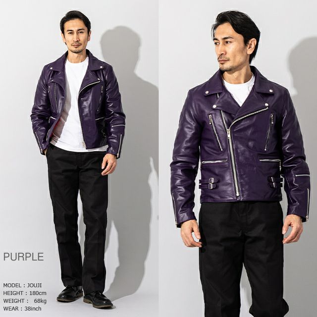 Horn Works 本革 UKダブルライダースジャケット メンズ ホーンワークス 