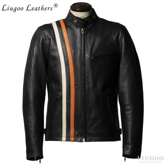 春夏新作 Liugoo Leathers シングルライダース ジャケット・アウター