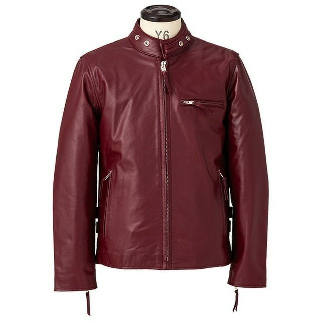 Horn Works 本革 USタイプ シングルライダースジャケット メンズ