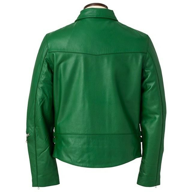 希少カラー ホースハイド シングルライダース CAV-000 モスグリーン New !! Horse Colour “Green” ホースハイドのカラーに新色グリーンが