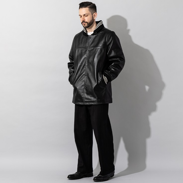 Liugoo Leathers 本革 ファラオコート メンズ リューグーレザーズ 