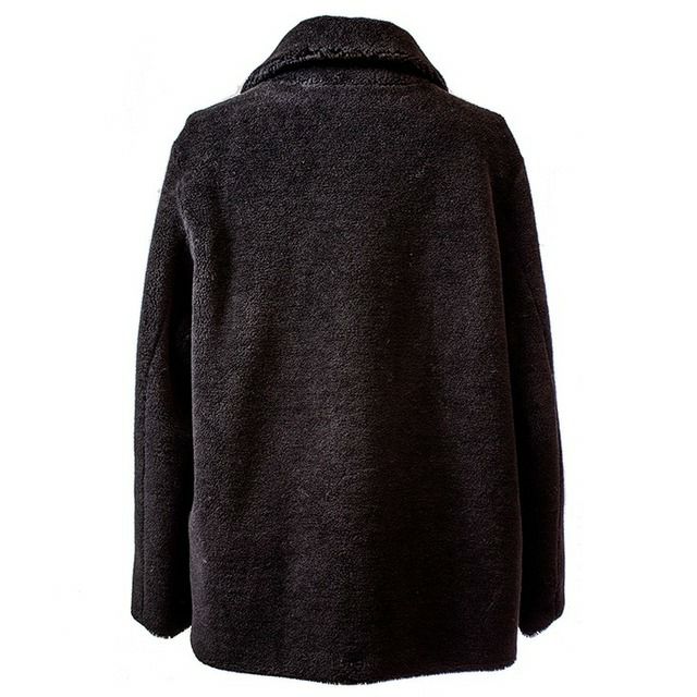 JEAN-LOUIS SCHERRER 本革 ムートンコート メンズ ジャン=ルイ