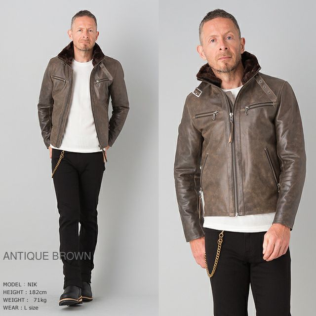 ウィルソンズレザー　シングルライダースジャケット　レザー　ライナー　2XL 000000004269-10-l.jpg?t=