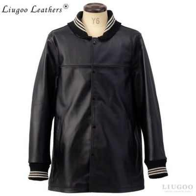 Liugoo Leathers 本革 ファラオコート メンズ リューグーレザーズ COT19B レザーコート ハーフコート | レザージャケット・革ジャンの通販  リューグー