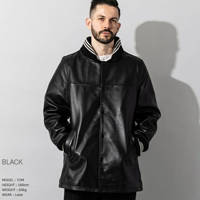 Liugoo Leathers 本革 カーコート メンズ リューグーレザーズ