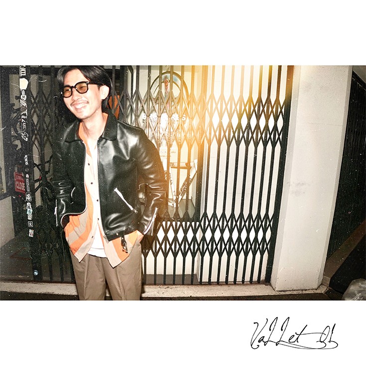VALLET 本革 シングルライダースジャケット メンズ ヴァレット 