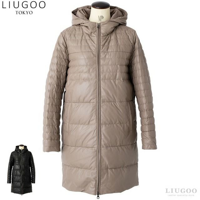 専用です。 Liugo Leathers ダウンラムレザージャケット レディース n2988_1.jpg