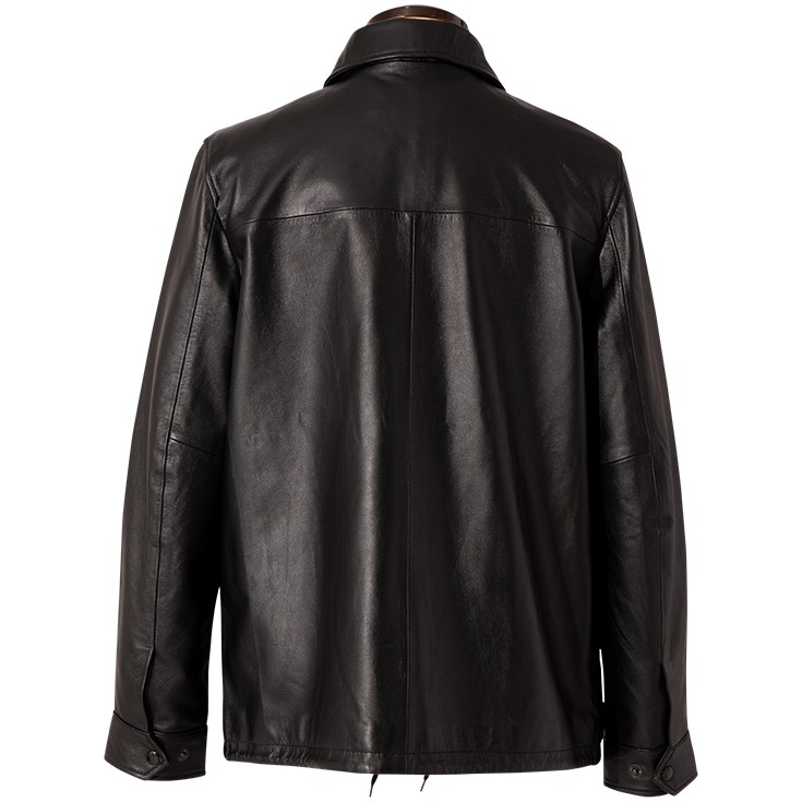 Liugoo Leathers 本革 コーチジャケット メンズ リューグーレザーズ 