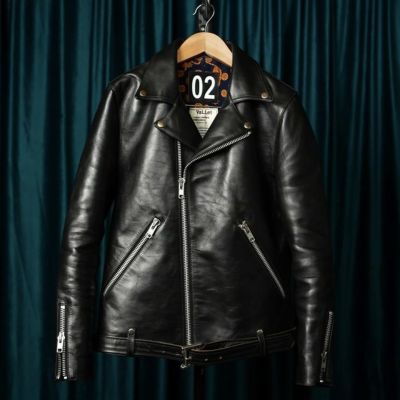 Liugoo VALLET02 レザーライダースジャケットL ViBECA（LIUGOO 本革 