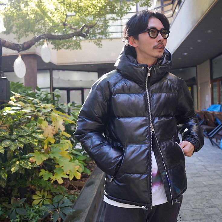 VaLLet 本革 中綿ジャケット メンズ ヴァレット VALLET04SH 中綿レザー 