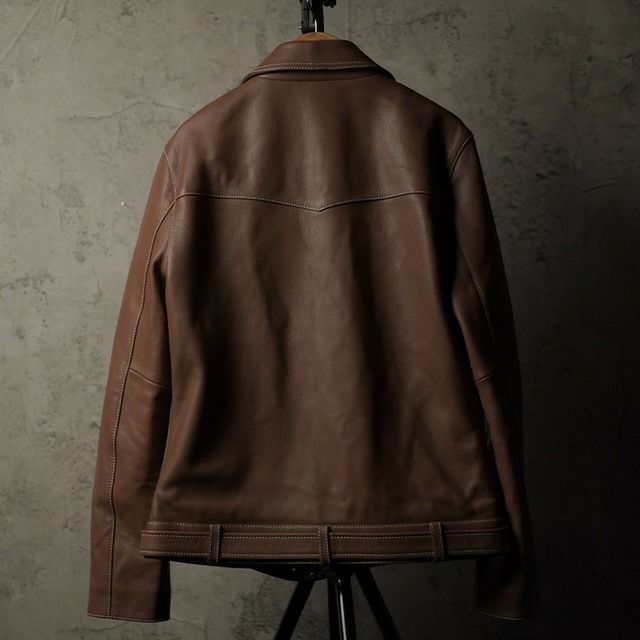 VALLET 本革 シングルライダースジャケット メンズ ヴァレット