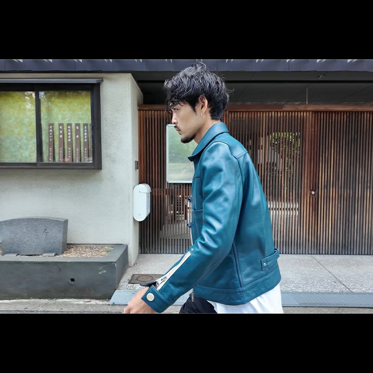 VaLLet 本革 レザージージャン メンズ ヴァレット VALLET06AN レザー