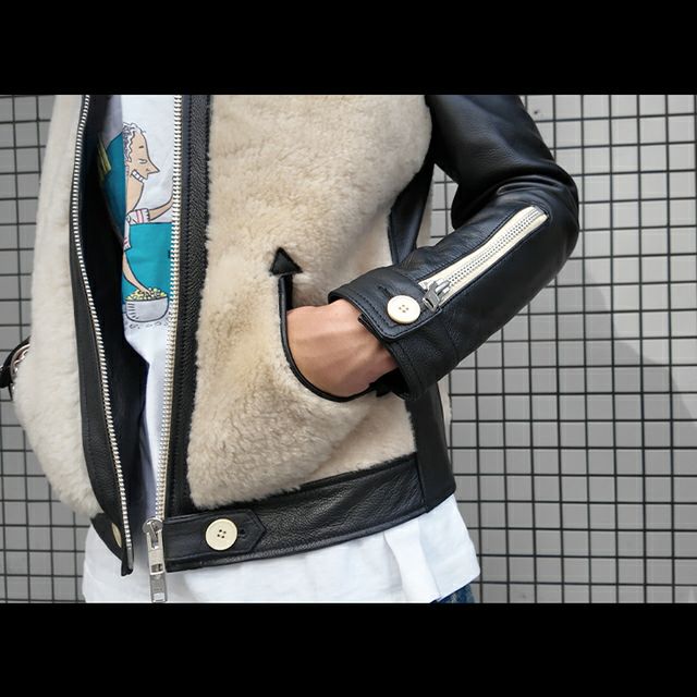 美品 VIBECA & Co. Vallet05 フルベジ グリズリージャケット