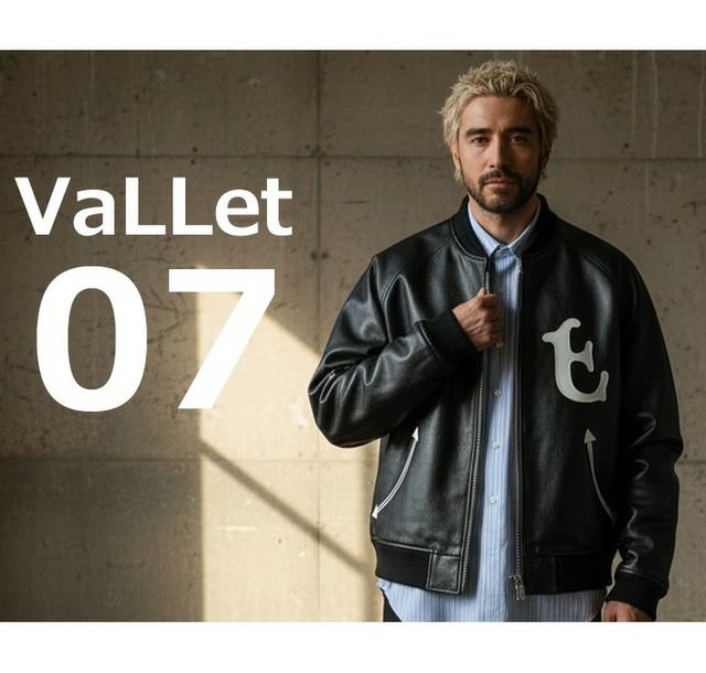 VaLLet 本革 レザースタジャン メンズ ヴァレット VALLET07AN レザー